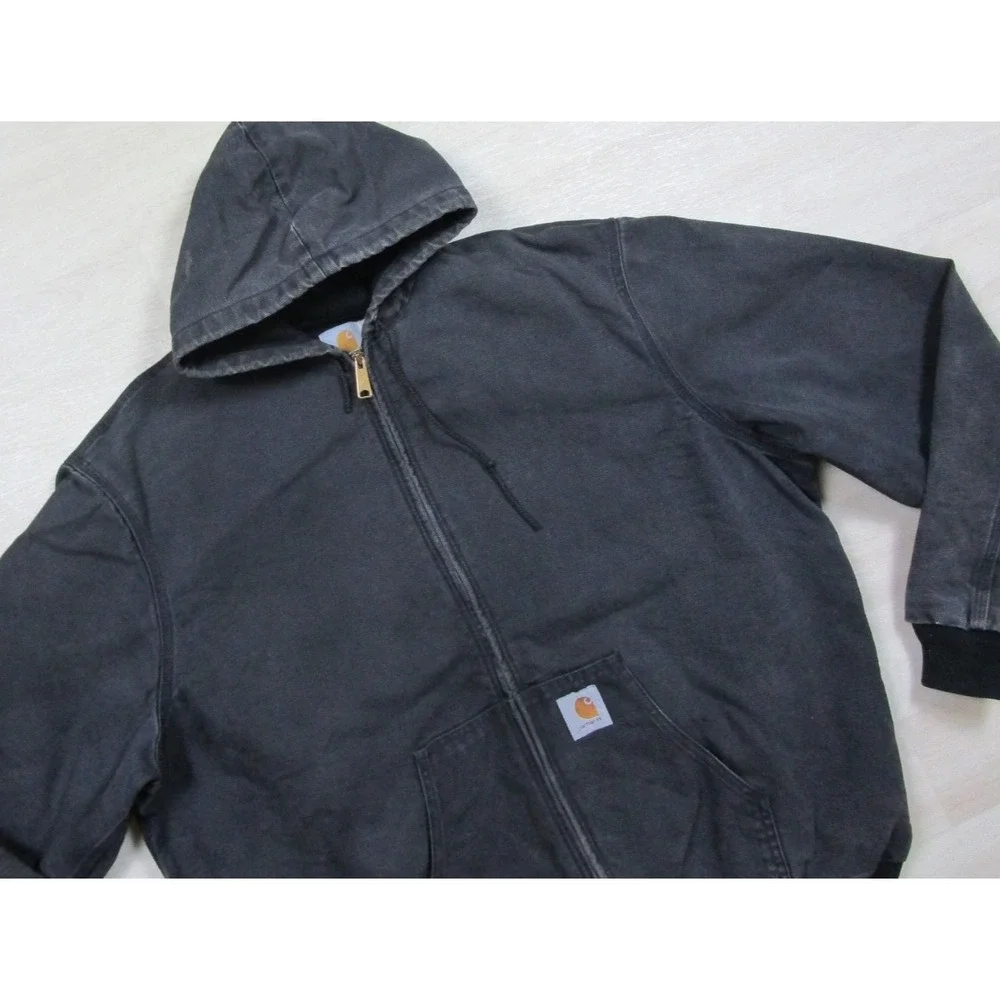 Vintage Carhartt Thermal Lined Duck Active Jacket Men's (2X Tall) JR115 Workwear